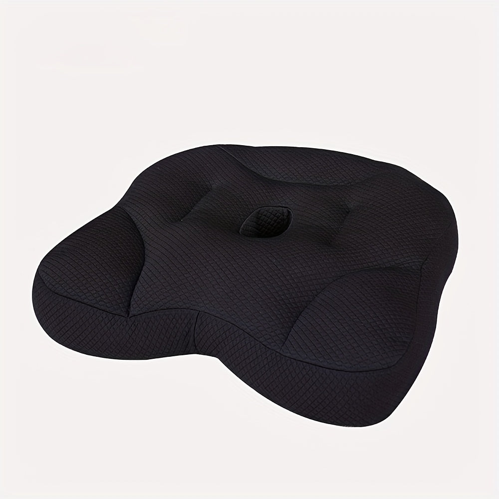Portable Height-Adjustable Booster Seat Cushion with Thickened Mesh - Breathable Car, Wheelchair & Office Chair Pad Suitable for & s, Prolonged Sitting, Height Adjustment for better Driving\u002FWheelchair\u002FDesk Use