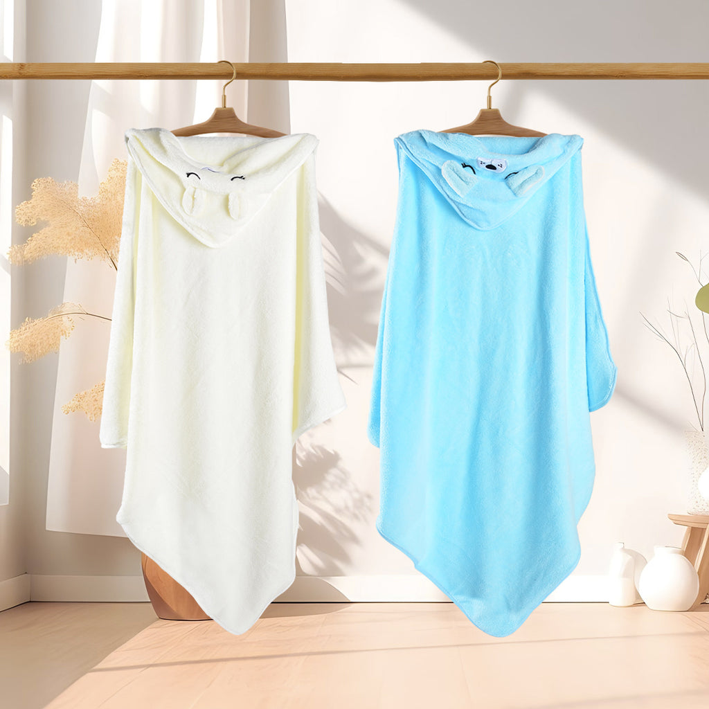 3pcs Hooded Baby Towels for Newborn Baby Bath Towel with Hood for Babies, Infant, Toddler and Kids, Large 31.5x31.5Inch, Soft and Absorbent Newborn Essential