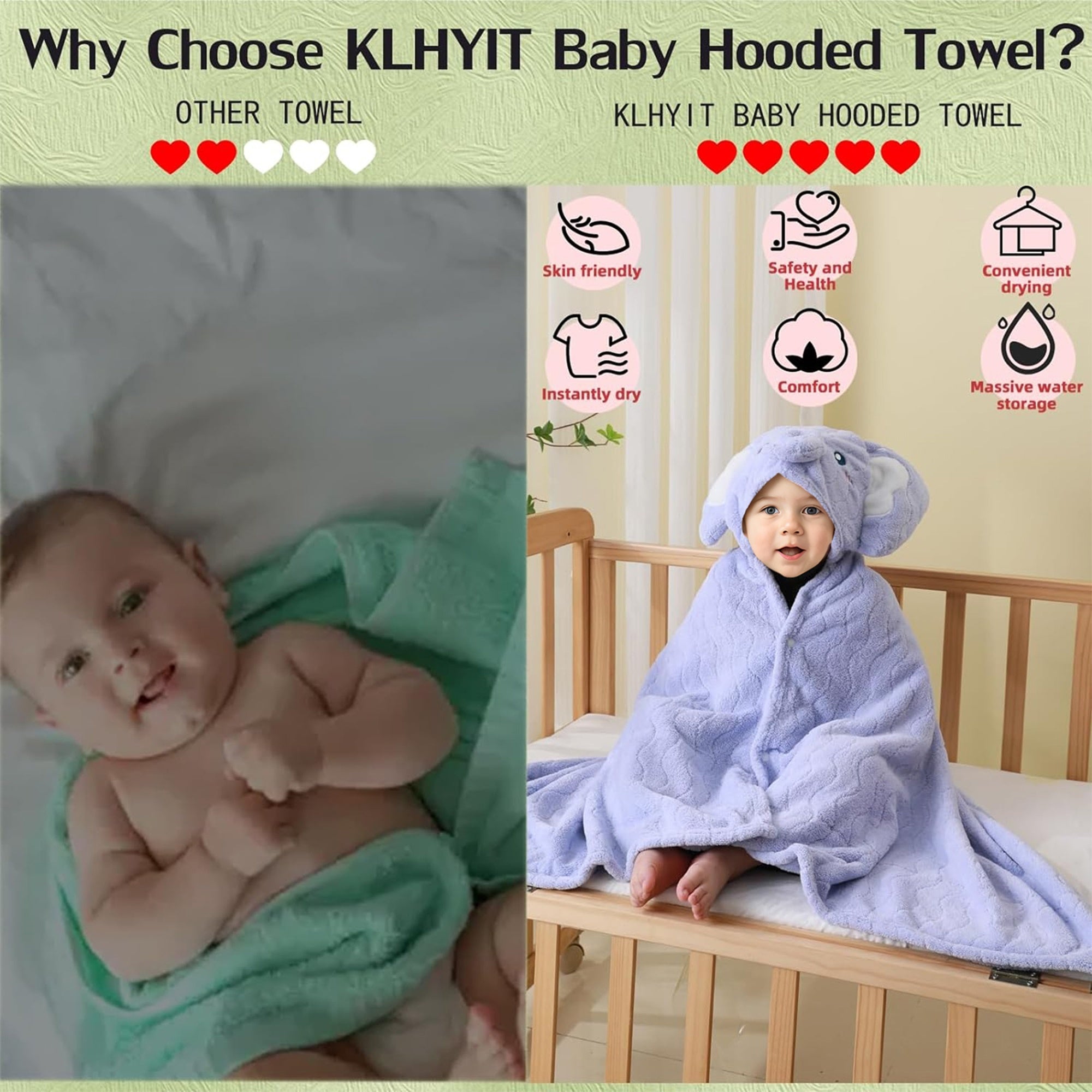 Kids Hooded Bath Towel Large Soft Highly Absorbent Quick Drying Animal Towels for Beach Sport Yoga SPA Fitness