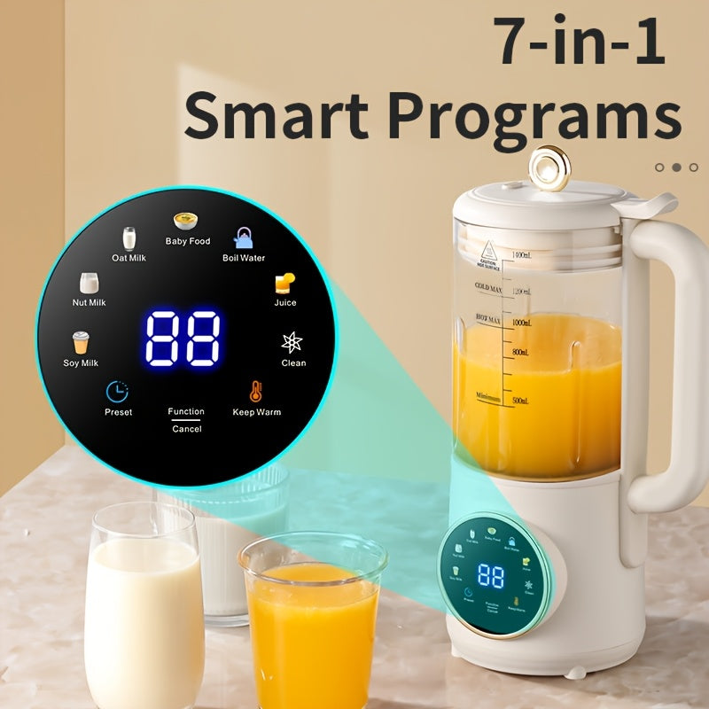 ESLAIE Soy Milk Maker - Multi-Function Automatic Heating Blender, Baby Food Maker, And Juicer For Home Use