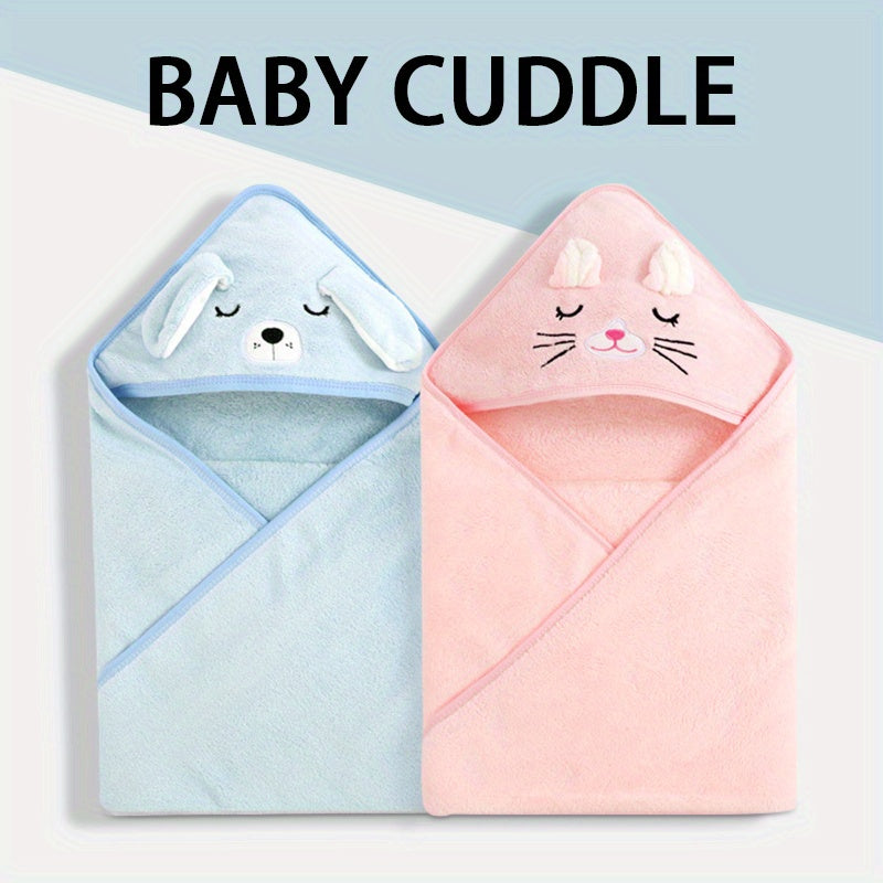 3pcs Hooded Baby Towels for Newborn Baby Bath Towel with Hood for Babies, Infant, Toddler and Kids, Large 31.5x31.5Inch, Soft and Absorbent Newborn Essential