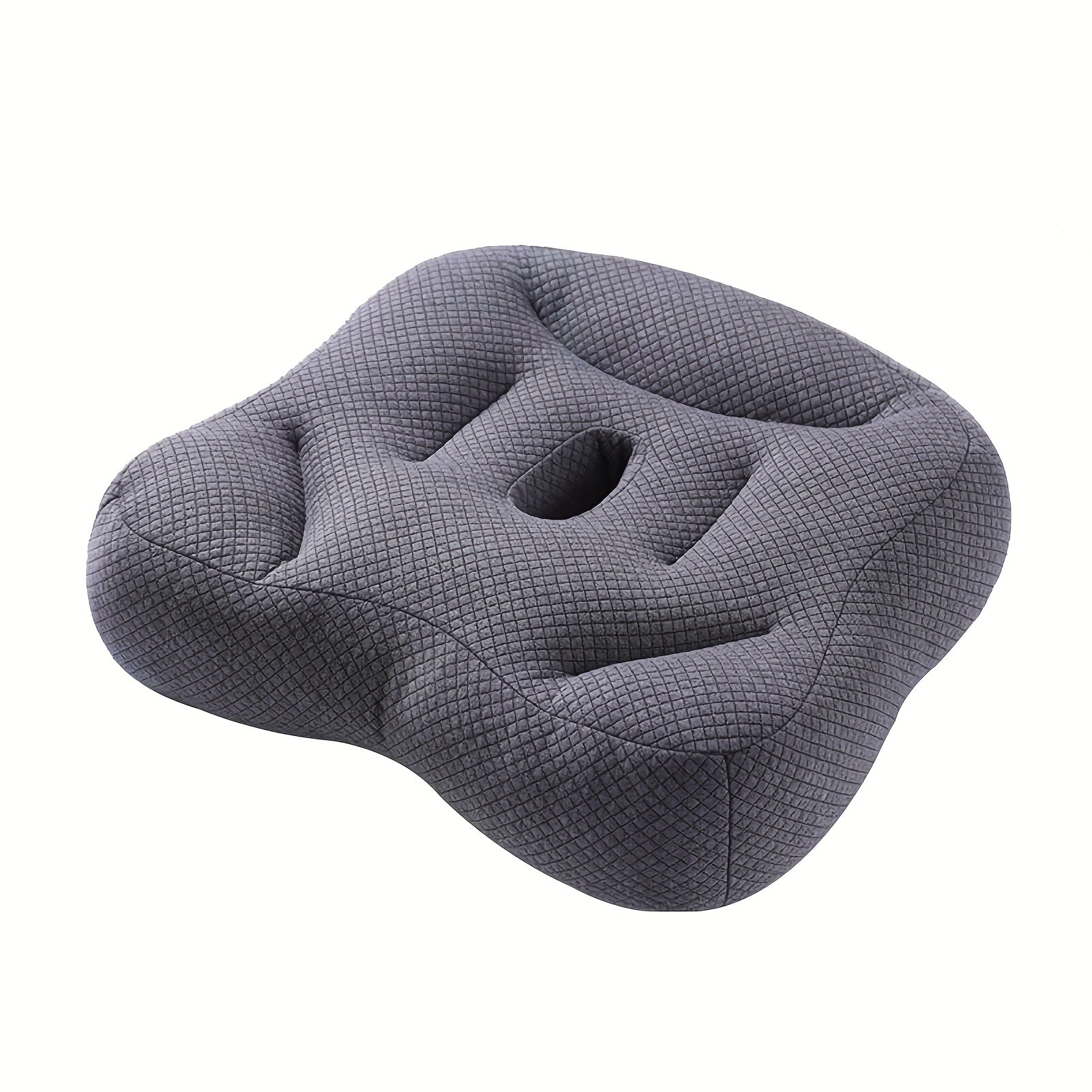 Portable Height-Adjustable Booster Seat Cushion with Thickened Mesh - Breathable Car, Wheelchair & Office Chair Pad Suitable for & s, Prolonged Sitting, Height Adjustment for better Driving\u002FWheelchair\u002FDesk Use