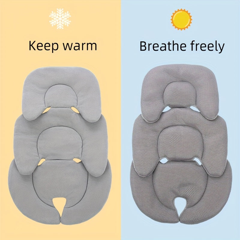 Breathable 3D Mesh Youngsters Support Cushion - Ergonomic Youngsters Insert with Soft Padding for Strollers, Car Seats, High Chairs - Portable, Comfort-Enhancing Design in Mixed Colors, Youngsters Lounger for Youngsters
