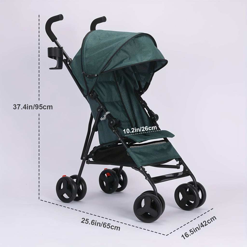 Baby Stroller, Baby Travel Stroller, Foldable, With Sun Canopy, Easy To Carry, Indoor And Outdoor Use