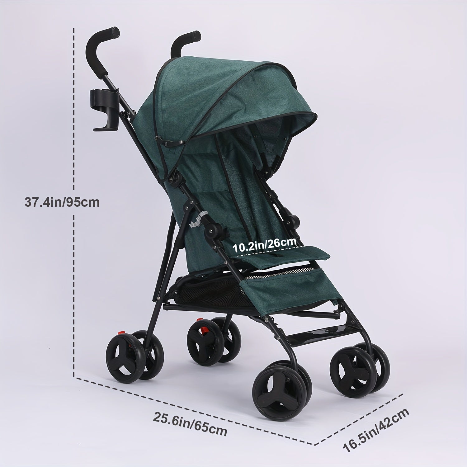 Baby Stroller, Baby Travel Stroller, Foldable, With Sun Canopy, Easy To Carry, Indoor And Outdoor Use