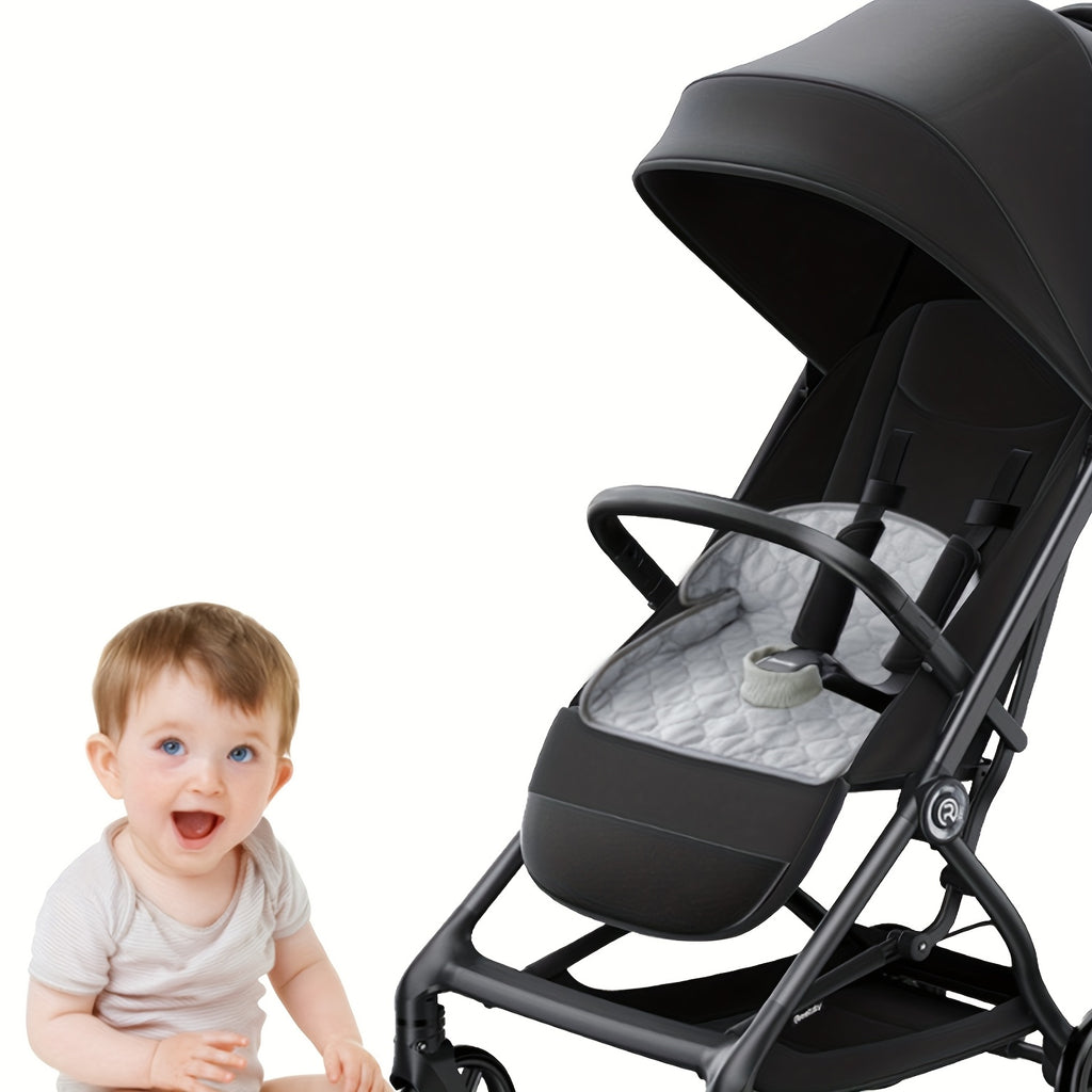 Adjustable Safety Cushion 1pc Adjustable Child Safety Seat Cushion | Soft Padded Ergonomic Stroller Pad with Hexagonal Breathable Design for Baby Carriers & Travel Gear, Mixed Colors