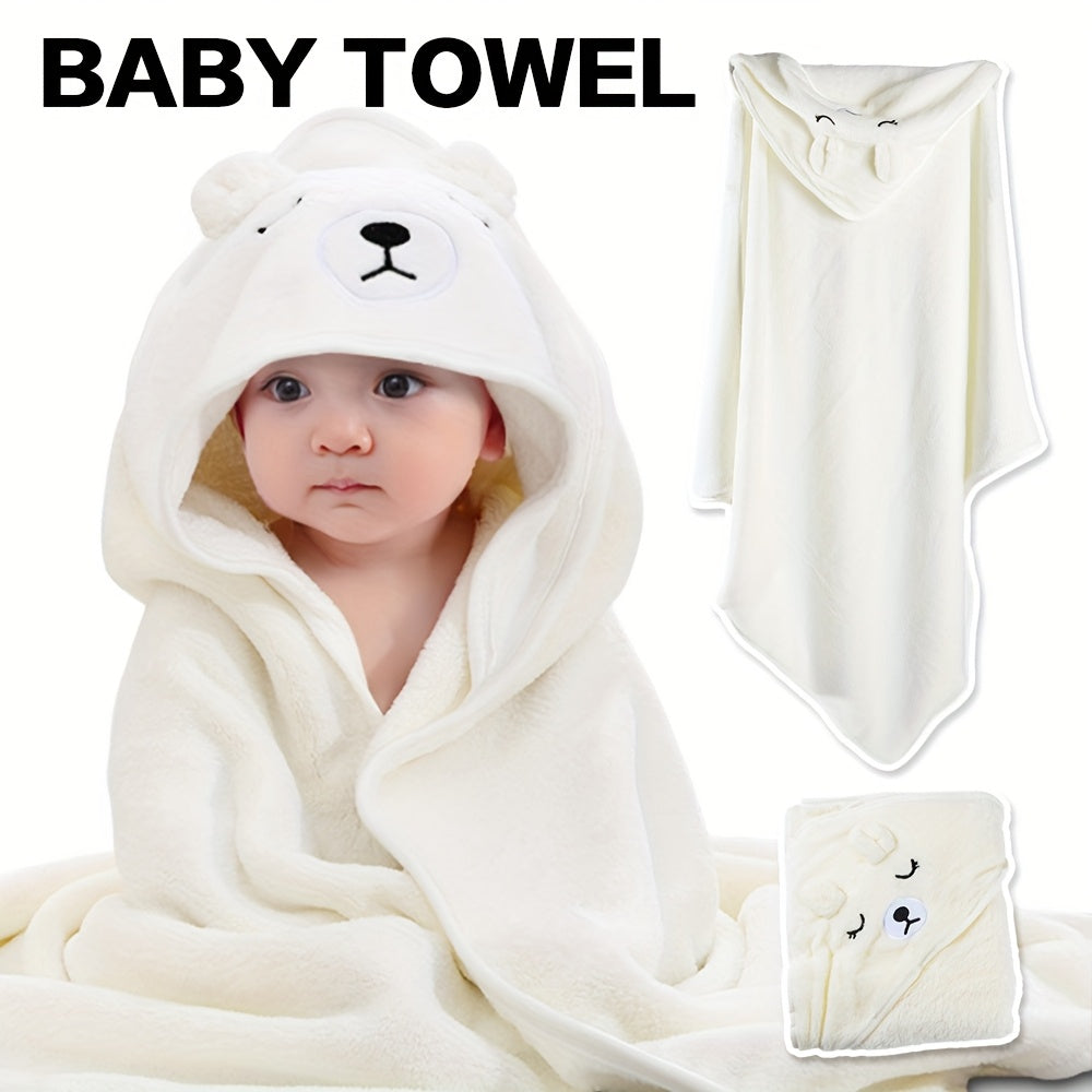 Hooded Baby Towels for Newborn Baby Bath Towel with Hood for Babies, Infant, Toddler and Kids, Large 31.5x31.5Inch, Soft and Absorbent Newborn Essential