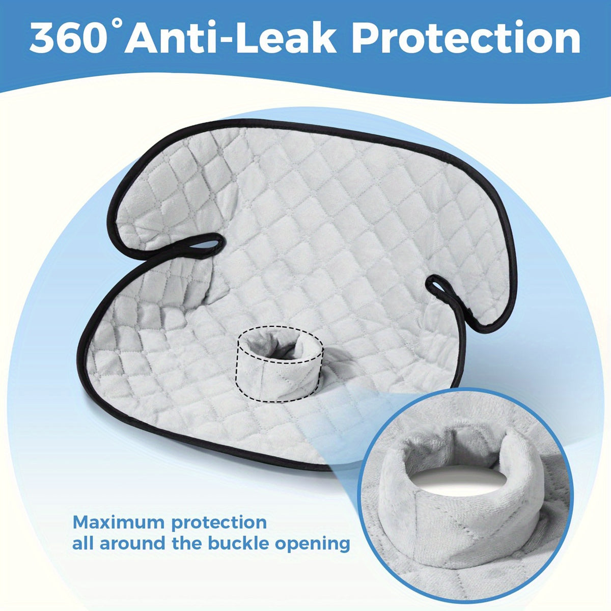 1pc\u002F2pcs Car Safety Seat Protectors Set Leak Proof Infant Car Seat Pad For Baby Toddler Universal Seat Liner For Strollers