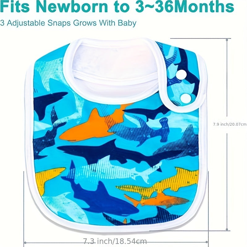 Baby Bibs Soft And Absorbent Bandana Drool Bibs Set for Boys Girls Newborn 0-36 Months