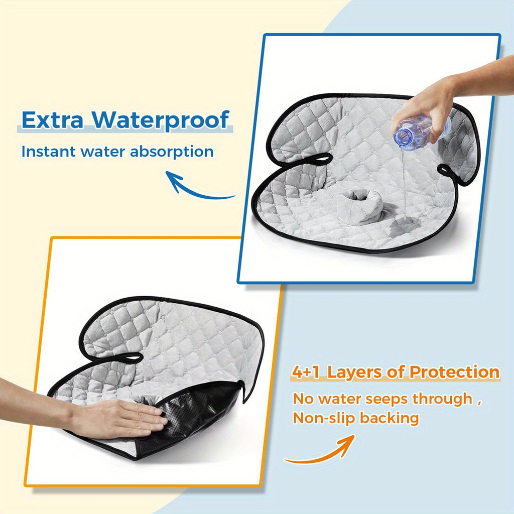 1pc\u002F2pcs Car Safety Seat Protectors Set Leak Proof Infant Car Seat Pad For Baby Toddler Universal Seat Liner For Strollers