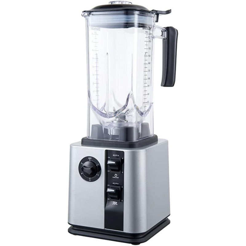74.39oz Blender Milkshake Machine | 1000W Glass Cup Blender, Commercial Ice Crusher, Automatic Silent Blender with Lid, Suitable for Home Use, Compact Design, Easy to Clean, High-speed Motor, Extractor, Food Processor