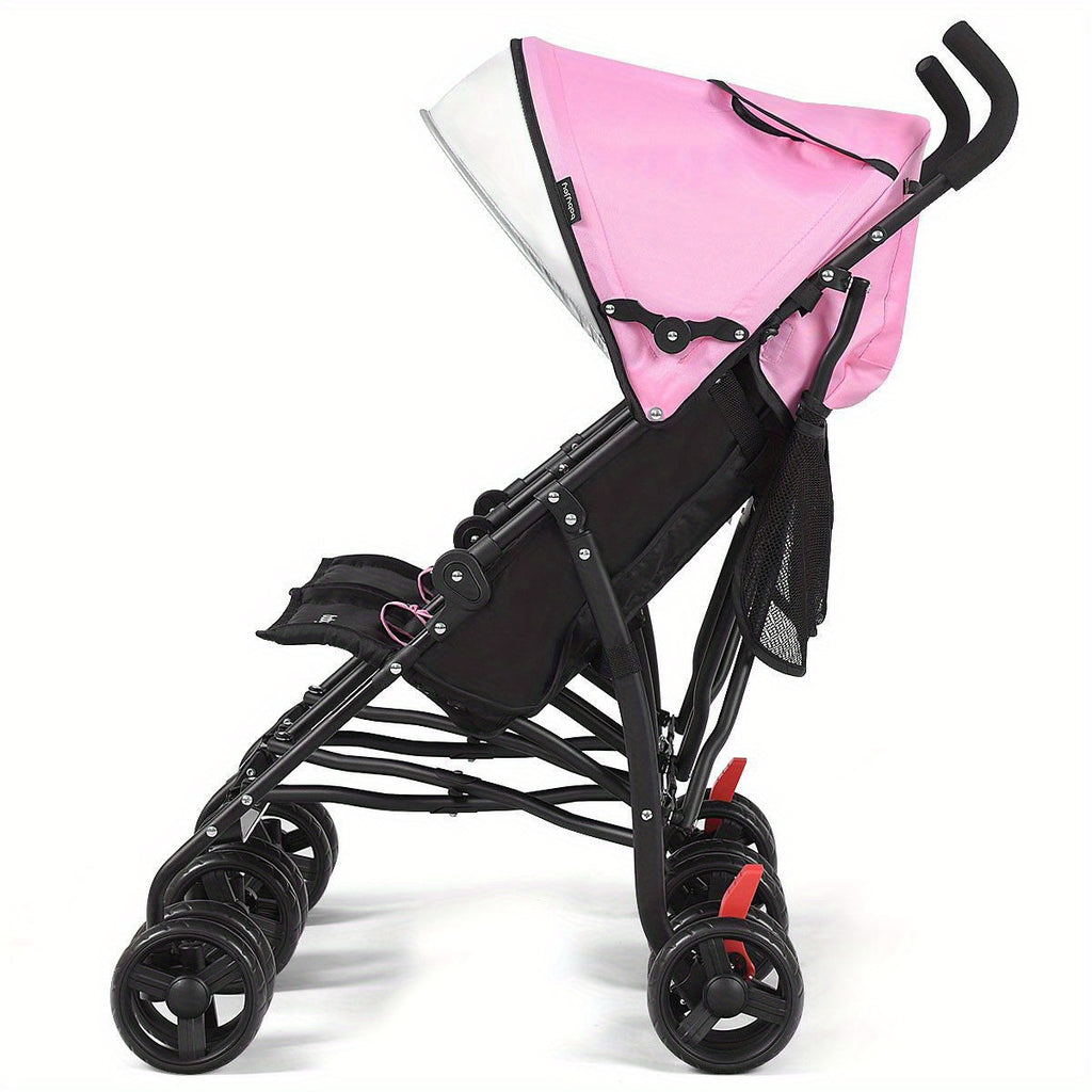 COSTWAY Foldable Twin Baby Double Stroller Kids Ultralight Umbrella Stroller Pushchair