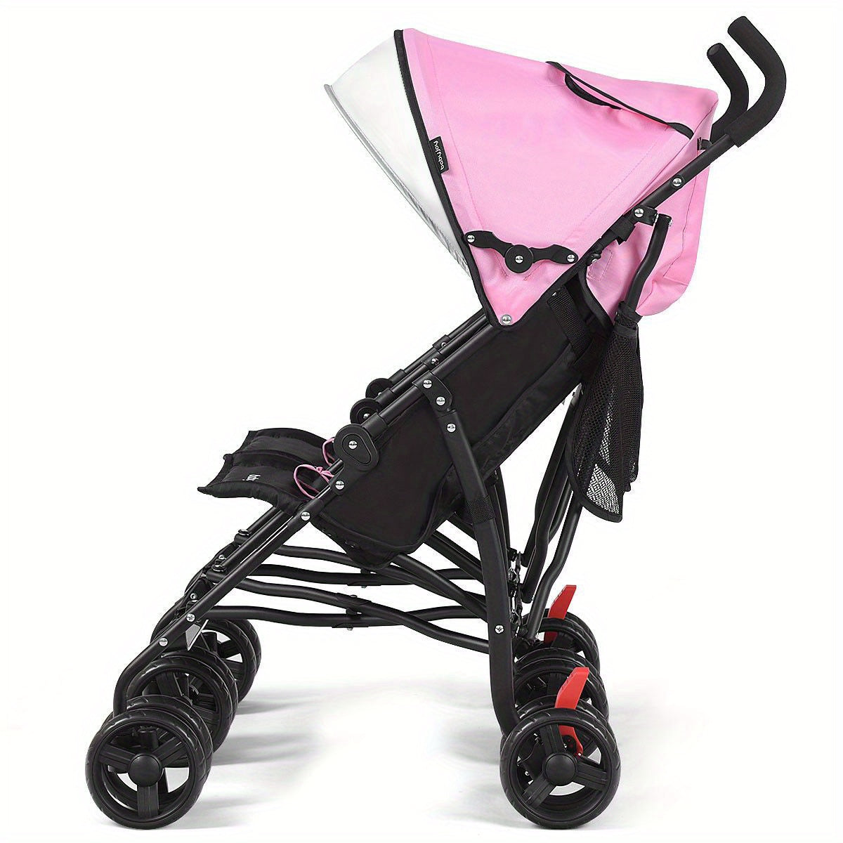 COSTWAY Foldable Twin Baby Double Stroller Kids Ultralight Umbrella Stroller Pushchair
