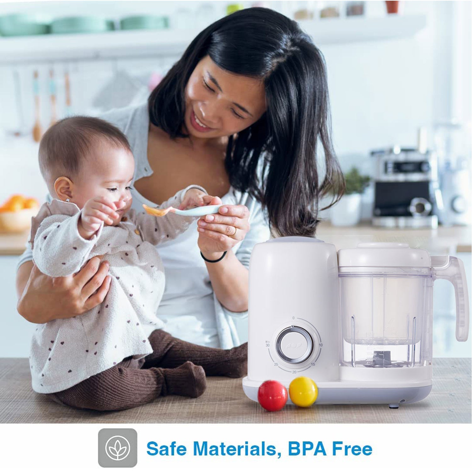4-in-1 Baby Food Processor 4-in-1 Multifunctional Baby Food Processor | Grinder Blender Baby Food Maker