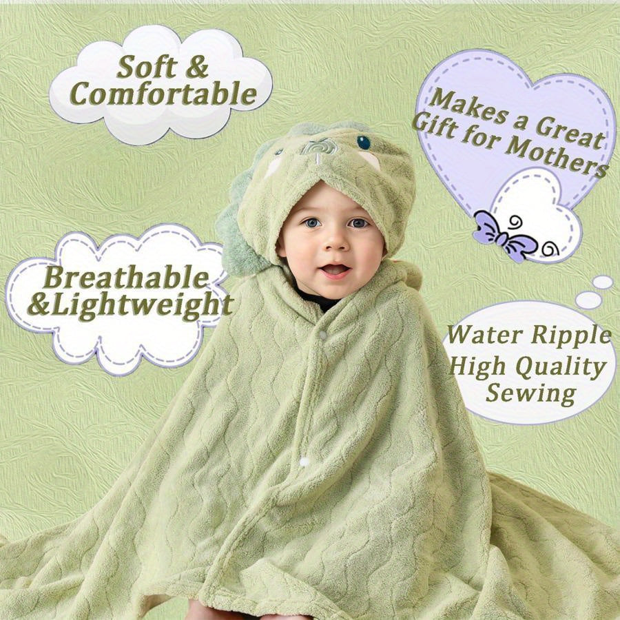 Kids Hooded Bath Towel Large Soft Highly Absorbent Quick Drying Animal Towels for Beach Sport Yoga SPA Fitness