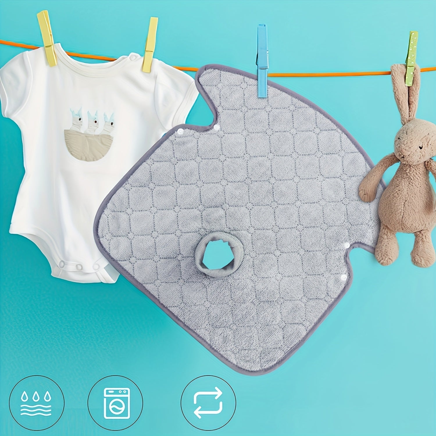 Adjustable Safety Cushion 1pc Adjustable Child Safety Seat Cushion | Soft Padded Ergonomic Stroller Pad with Hexagonal Breathable Design for Baby Carriers & Travel Gear, Mixed Colors